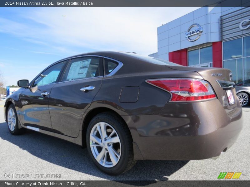 Java Metallic / Beige 2014 Nissan Altima 2.5 SL
