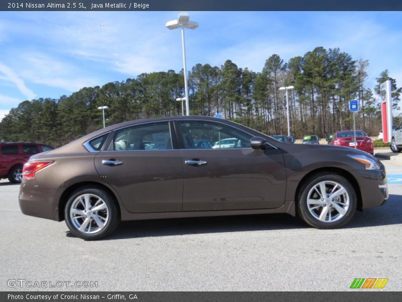 Java Metallic / Beige 2014 Nissan Altima 2.5 SL