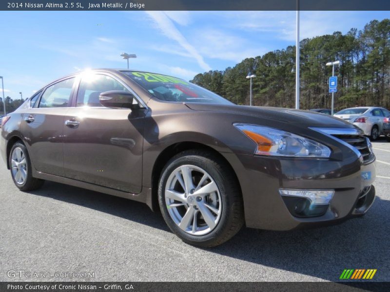 Java Metallic / Beige 2014 Nissan Altima 2.5 SL