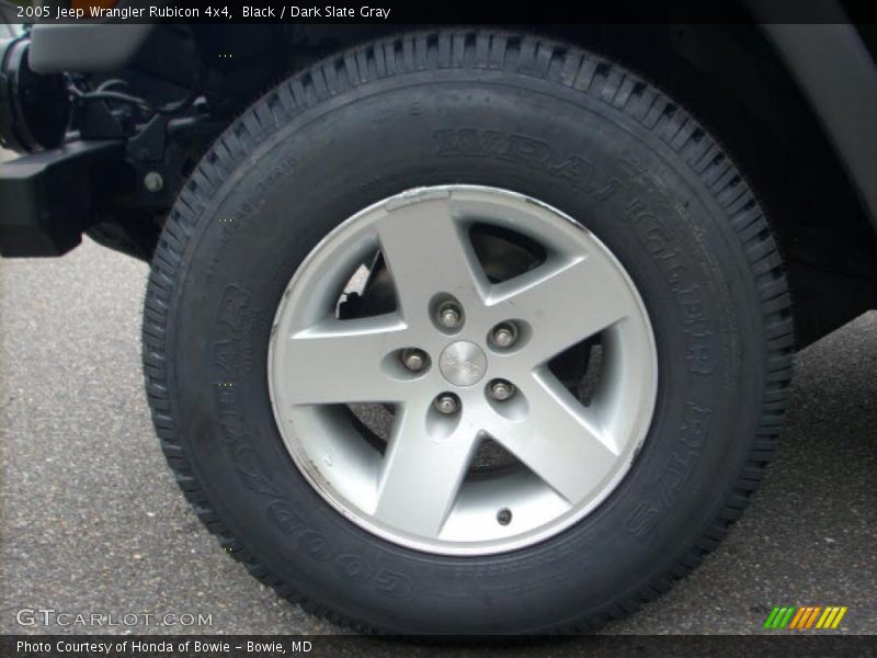 Black / Dark Slate Gray 2005 Jeep Wrangler Rubicon 4x4