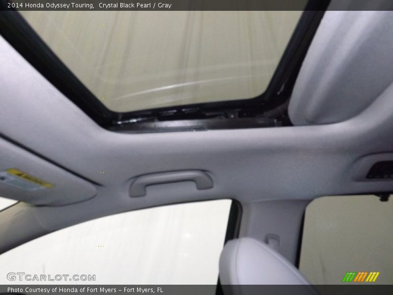 Crystal Black Pearl / Gray 2014 Honda Odyssey Touring