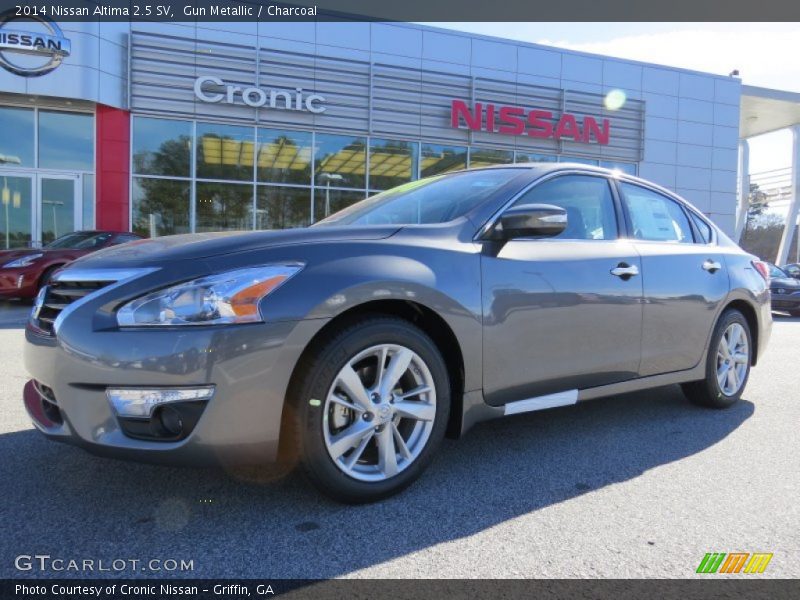 Gun Metallic / Charcoal 2014 Nissan Altima 2.5 SV
