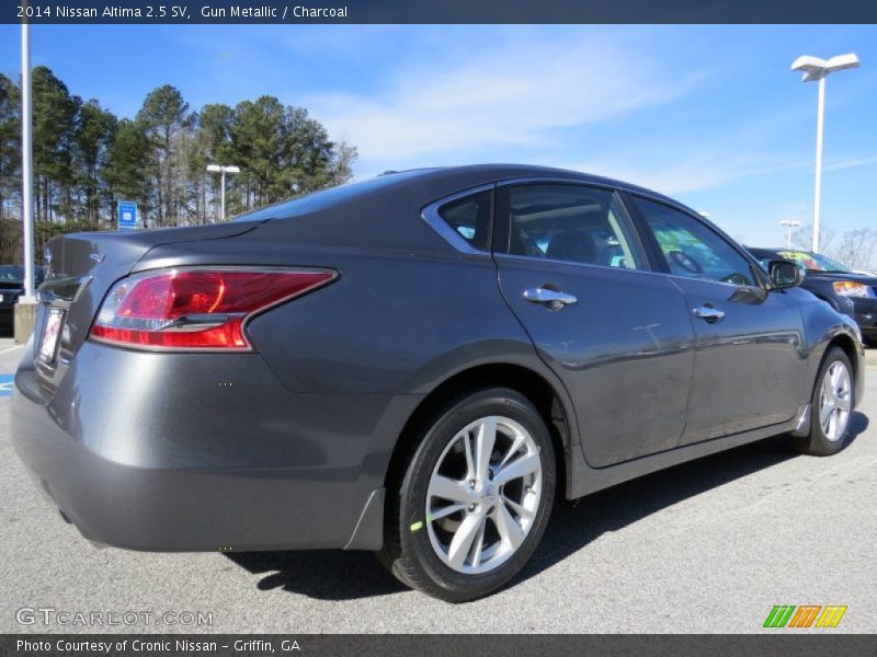 Gun Metallic / Charcoal 2014 Nissan Altima 2.5 SV