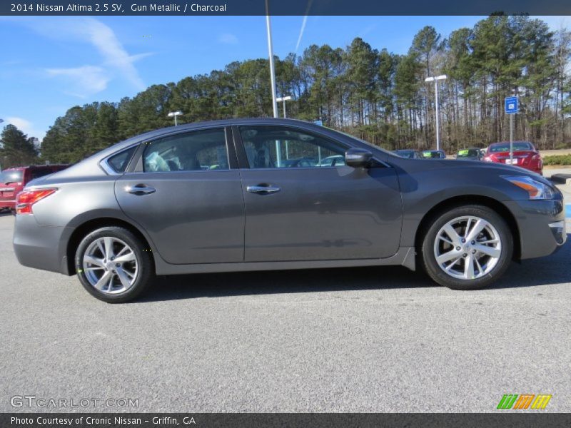 Gun Metallic / Charcoal 2014 Nissan Altima 2.5 SV