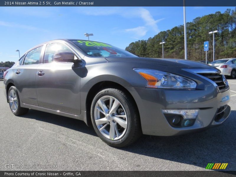 Gun Metallic / Charcoal 2014 Nissan Altima 2.5 SV