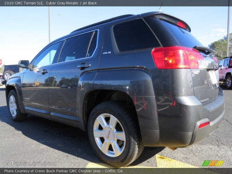 Cyber Gray Metallic / Jet Black 2010 GMC Terrain SLE