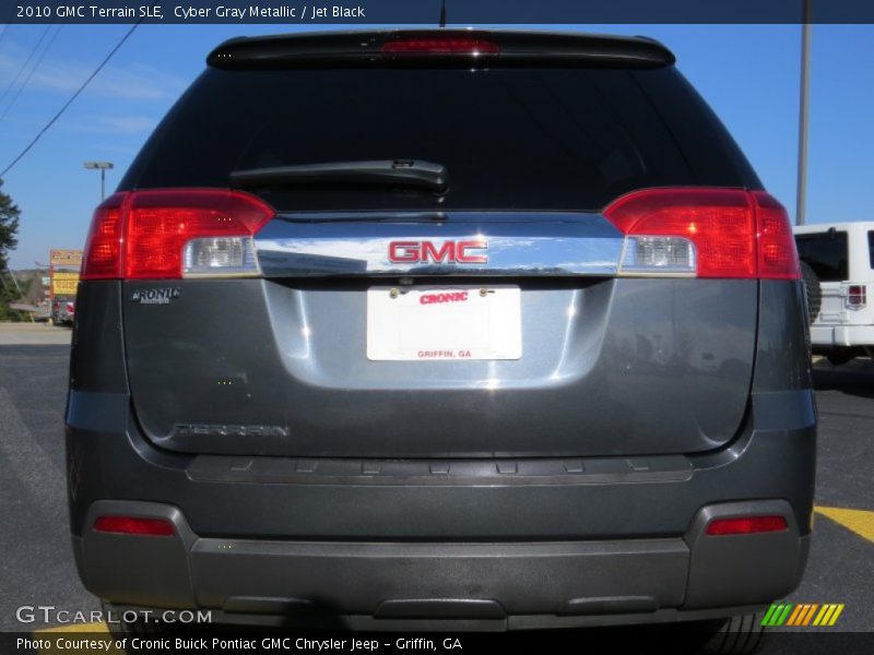 Cyber Gray Metallic / Jet Black 2010 GMC Terrain SLE