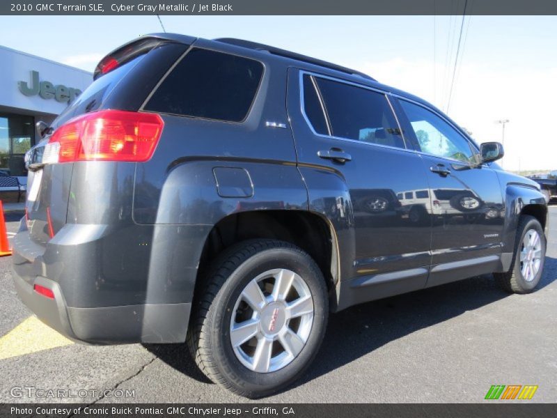 Cyber Gray Metallic / Jet Black 2010 GMC Terrain SLE