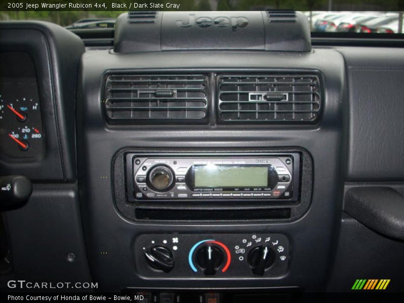 Black / Dark Slate Gray 2005 Jeep Wrangler Rubicon 4x4