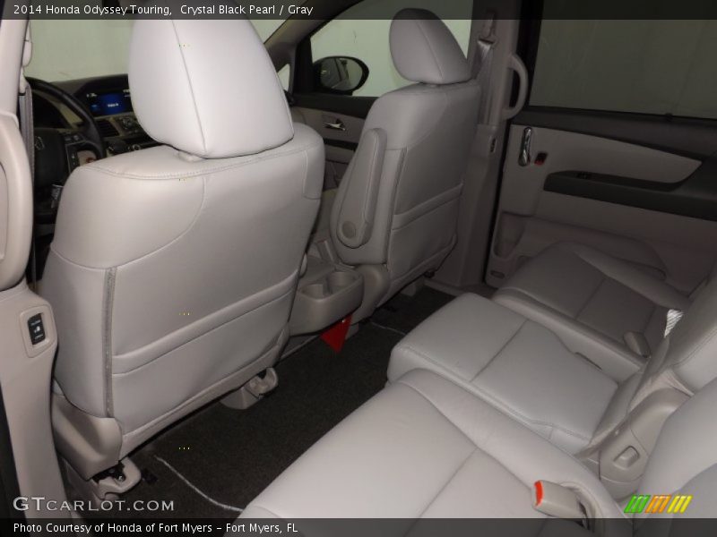Crystal Black Pearl / Gray 2014 Honda Odyssey Touring