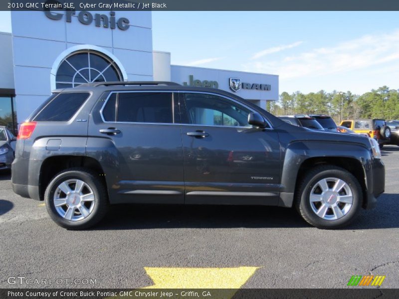 Cyber Gray Metallic / Jet Black 2010 GMC Terrain SLE