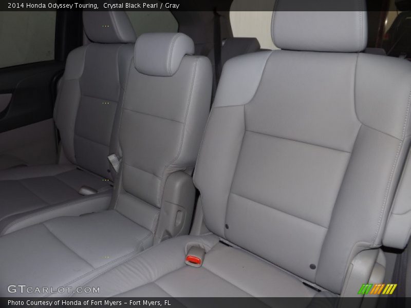Crystal Black Pearl / Gray 2014 Honda Odyssey Touring