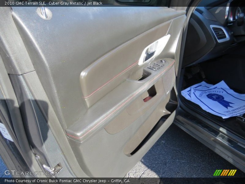 Cyber Gray Metallic / Jet Black 2010 GMC Terrain SLE
