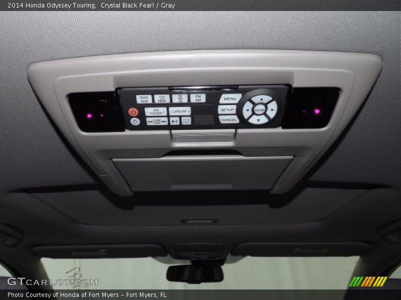 Crystal Black Pearl / Gray 2014 Honda Odyssey Touring