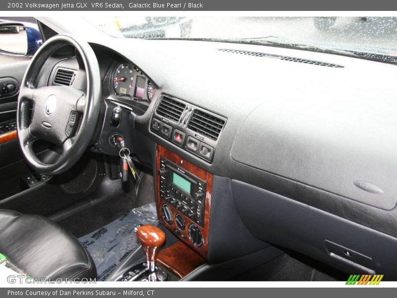 Galactic Blue Pearl / Black 2002 Volkswagen Jetta GLX  VR6 Sedan