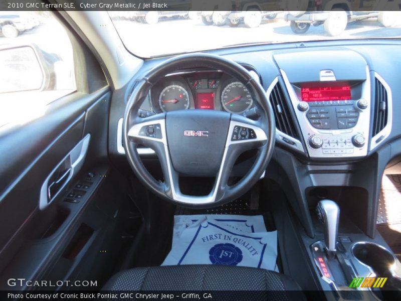 Cyber Gray Metallic / Jet Black 2010 GMC Terrain SLE