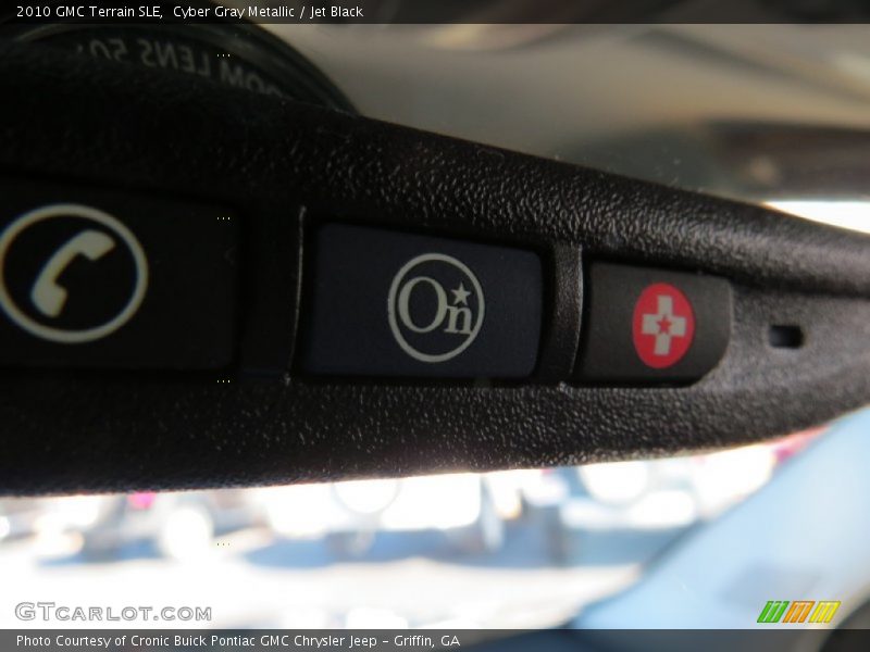 Cyber Gray Metallic / Jet Black 2010 GMC Terrain SLE