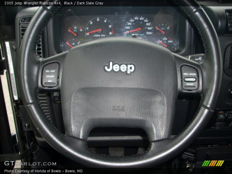 Black / Dark Slate Gray 2005 Jeep Wrangler Rubicon 4x4