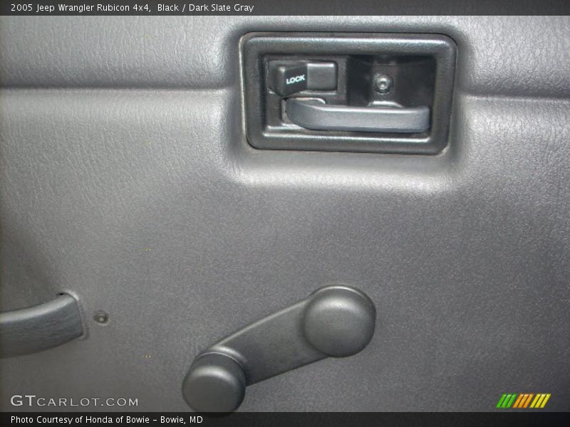 Black / Dark Slate Gray 2005 Jeep Wrangler Rubicon 4x4