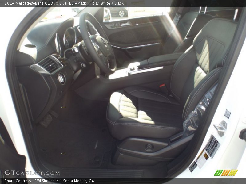 Front Seat of 2014 GL 350 BlueTEC 4Matic