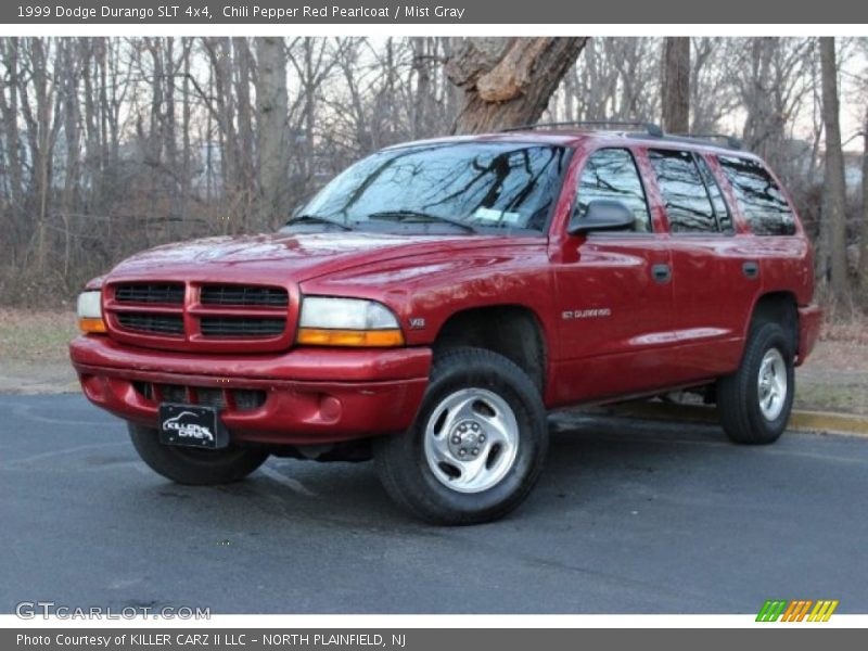 Chili Pepper Red Pearlcoat / Mist Gray 1999 Dodge Durango SLT 4x4