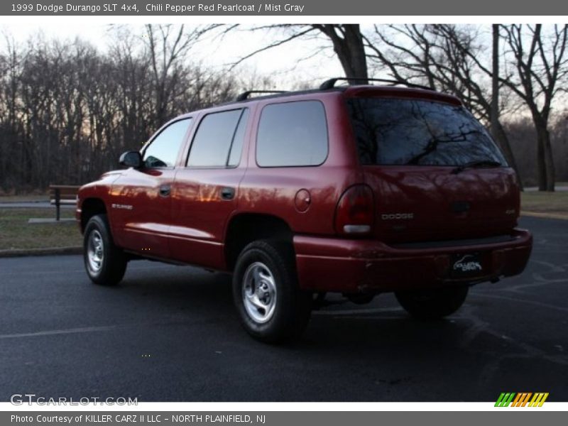 Chili Pepper Red Pearlcoat / Mist Gray 1999 Dodge Durango SLT 4x4