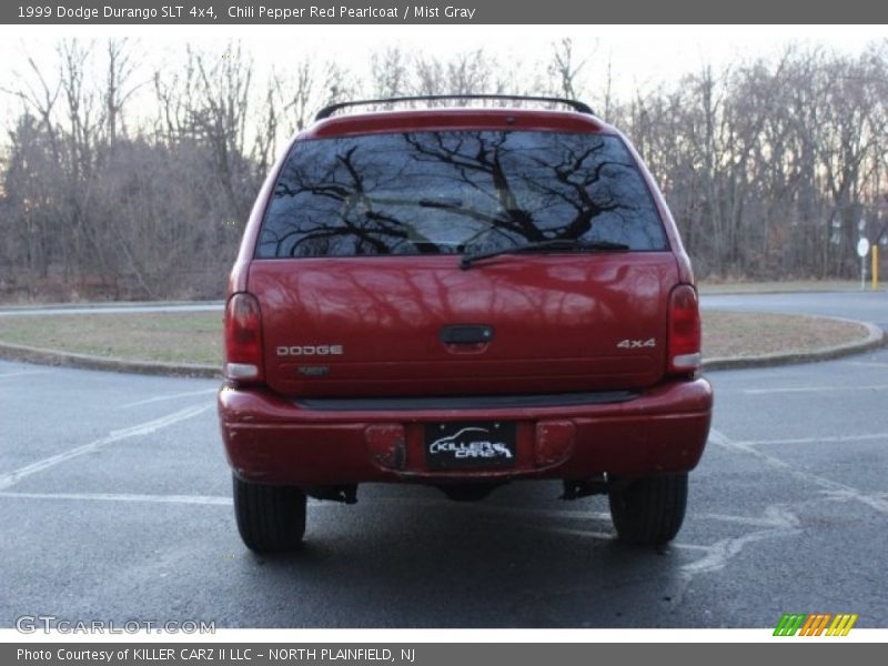 Chili Pepper Red Pearlcoat / Mist Gray 1999 Dodge Durango SLT 4x4