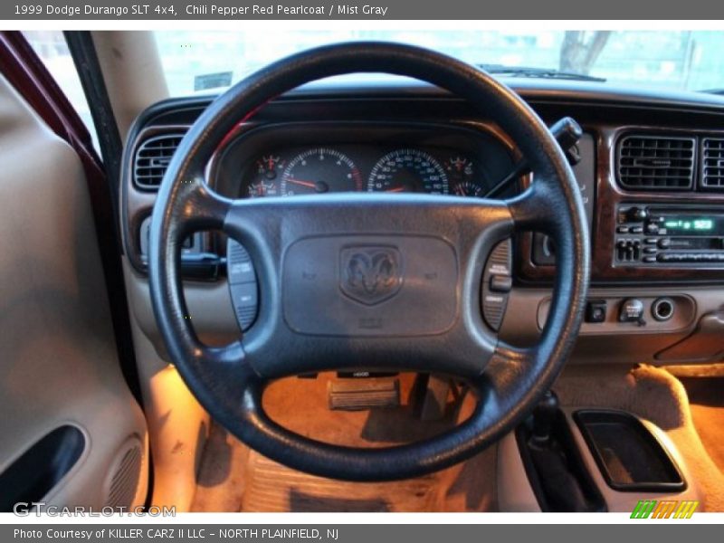 Chili Pepper Red Pearlcoat / Mist Gray 1999 Dodge Durango SLT 4x4
