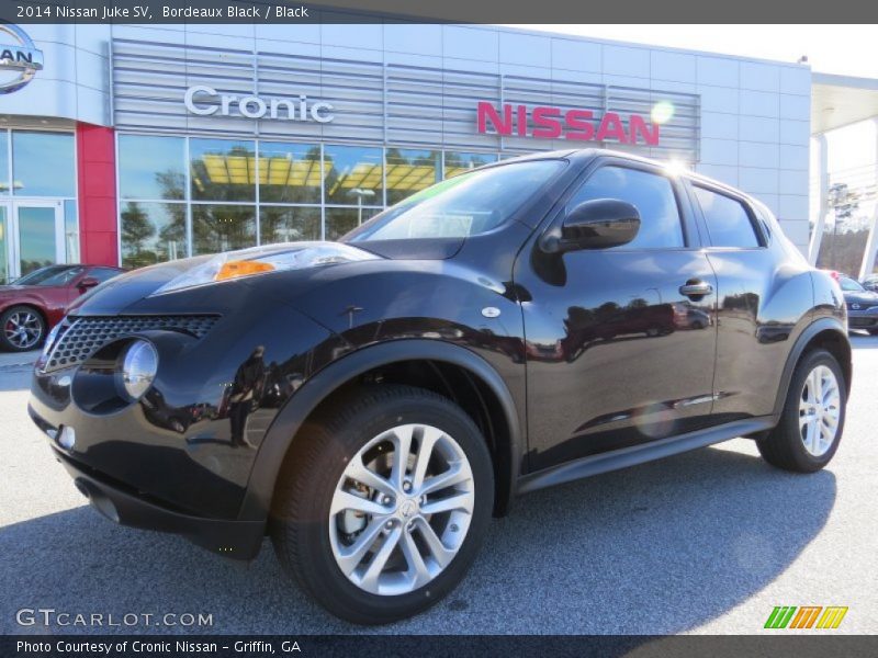Bordeaux Black / Black 2014 Nissan Juke SV