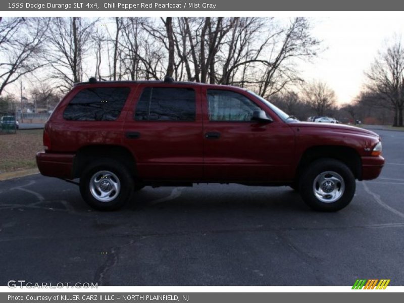 Chili Pepper Red Pearlcoat / Mist Gray 1999 Dodge Durango SLT 4x4
