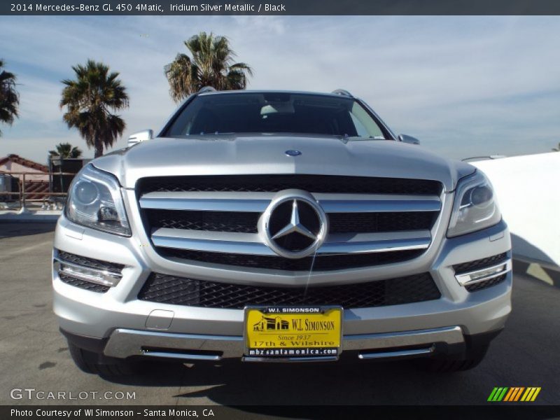 Iridium Silver Metallic / Black 2014 Mercedes-Benz GL 450 4Matic