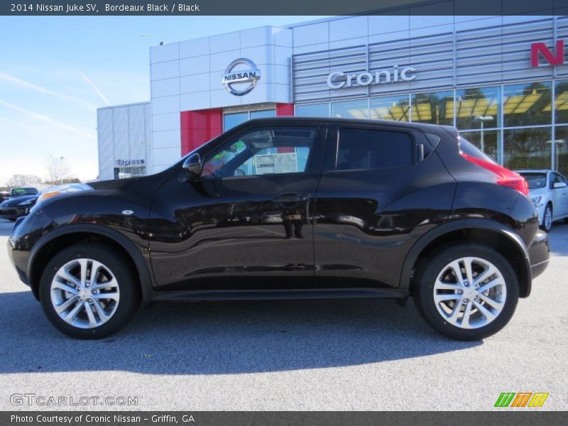 Bordeaux Black / Black 2014 Nissan Juke SV