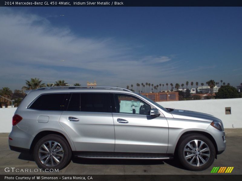 Iridium Silver Metallic / Black 2014 Mercedes-Benz GL 450 4Matic
