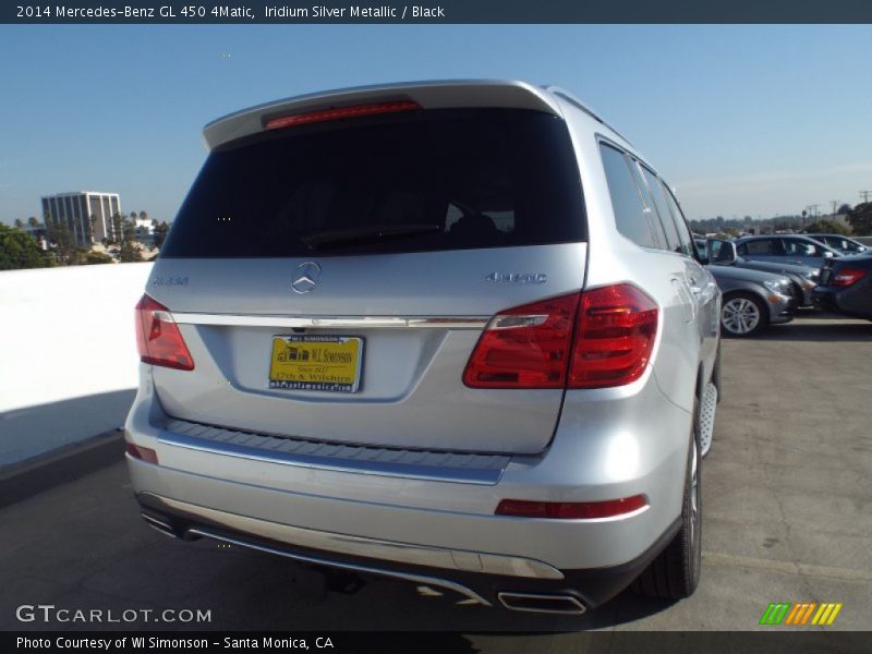 Iridium Silver Metallic / Black 2014 Mercedes-Benz GL 450 4Matic