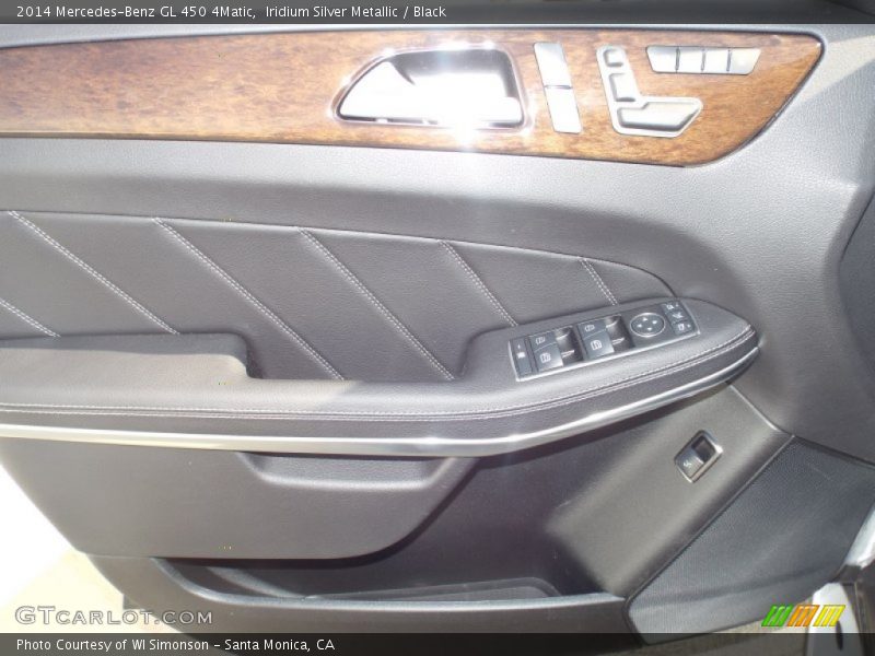 Iridium Silver Metallic / Black 2014 Mercedes-Benz GL 450 4Matic