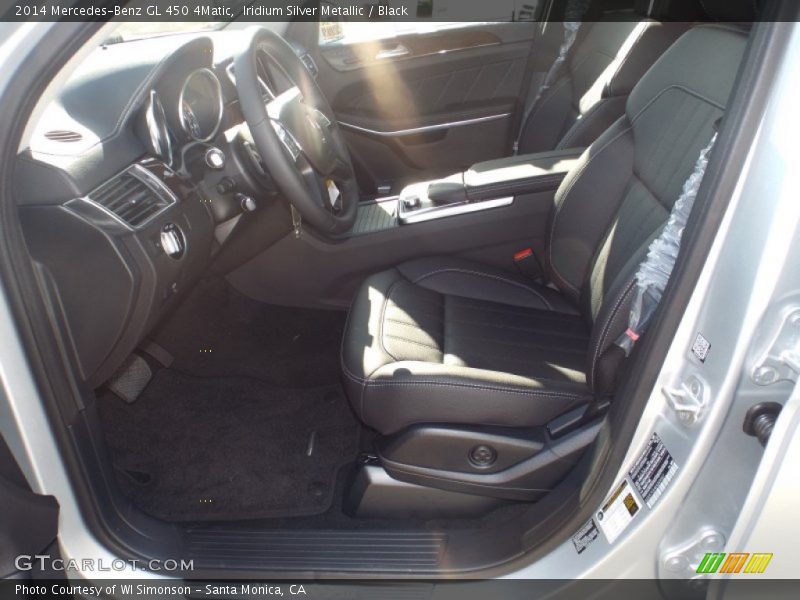 Iridium Silver Metallic / Black 2014 Mercedes-Benz GL 450 4Matic