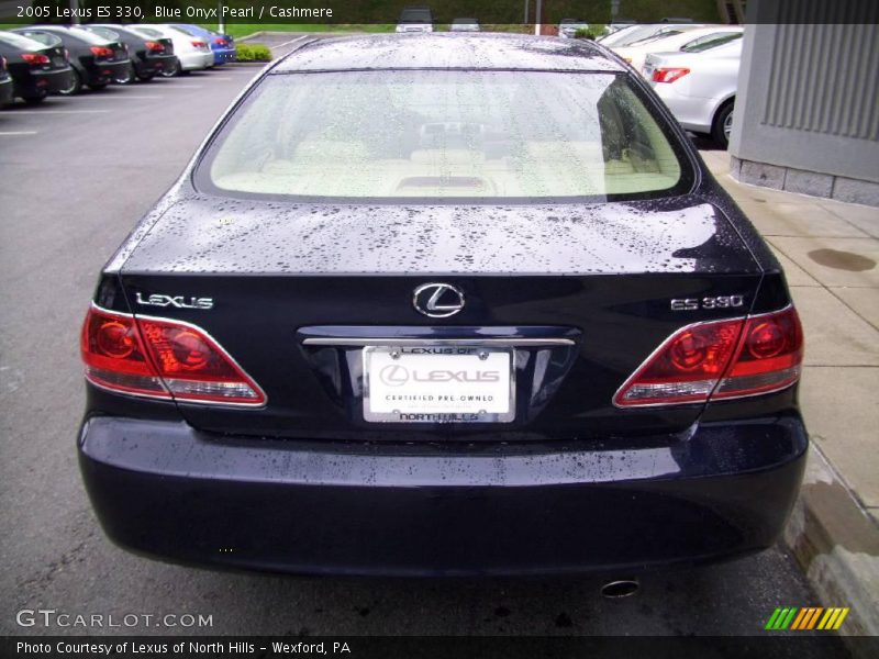 Blue Onyx Pearl / Cashmere 2005 Lexus ES 330