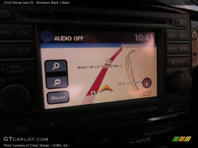 Bordeaux Black / Black 2014 Nissan Juke SV