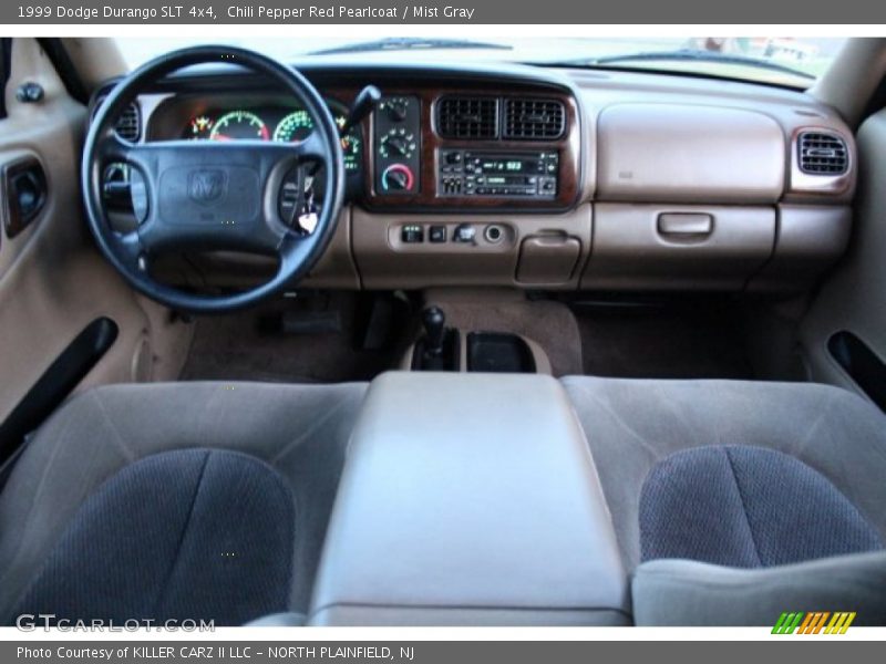 Chili Pepper Red Pearlcoat / Mist Gray 1999 Dodge Durango SLT 4x4