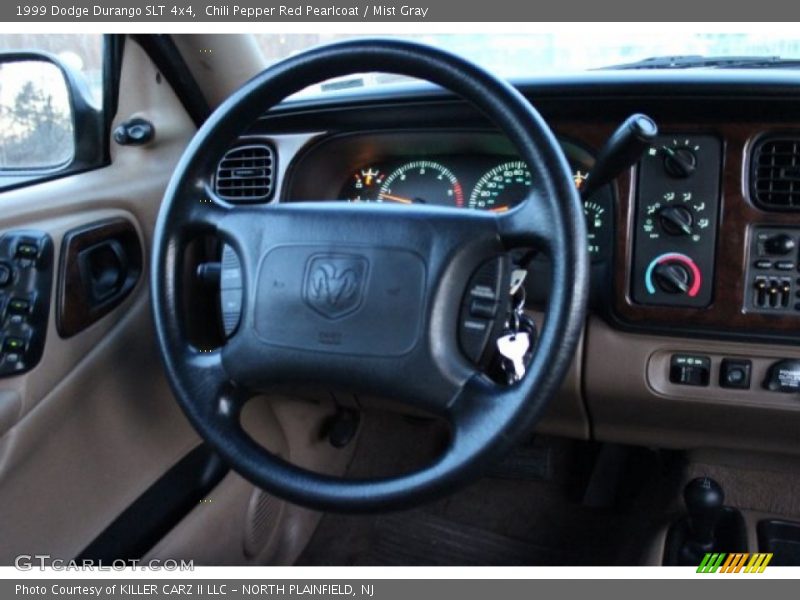 Chili Pepper Red Pearlcoat / Mist Gray 1999 Dodge Durango SLT 4x4