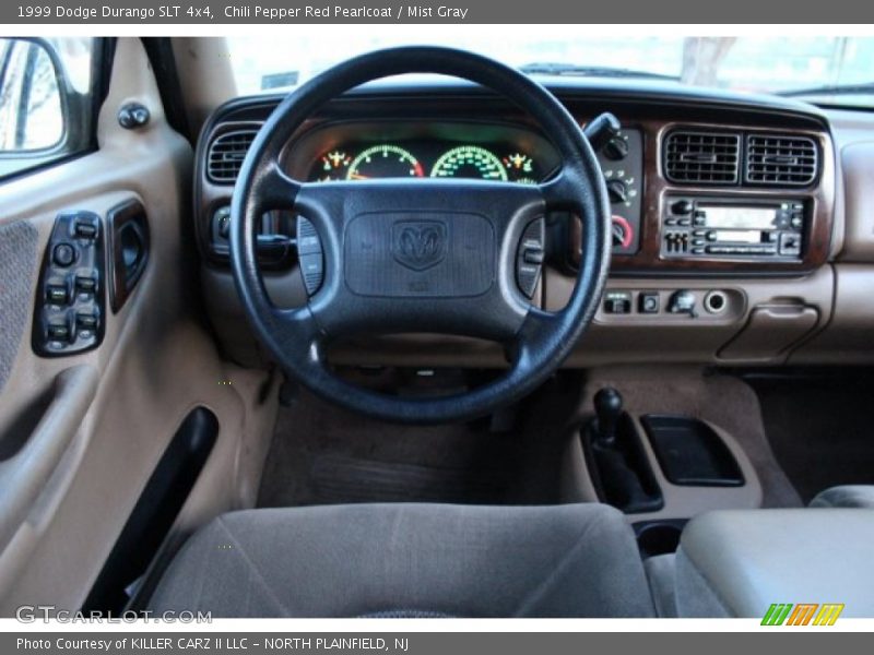 Chili Pepper Red Pearlcoat / Mist Gray 1999 Dodge Durango SLT 4x4