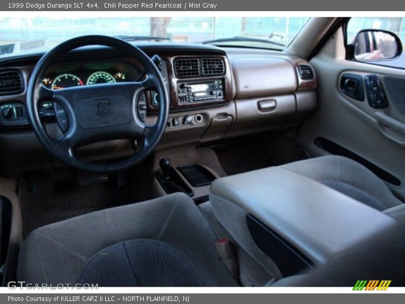 Chili Pepper Red Pearlcoat / Mist Gray 1999 Dodge Durango SLT 4x4