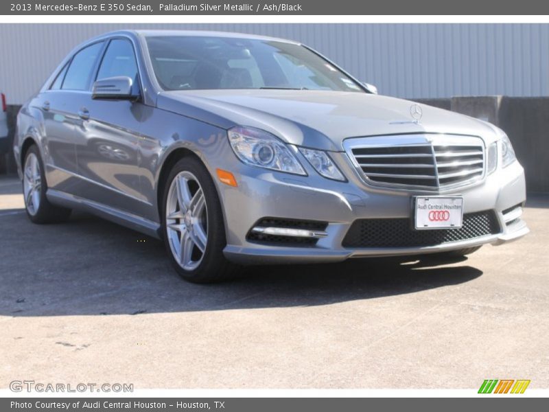 Palladium Silver Metallic / Ash/Black 2013 Mercedes-Benz E 350 Sedan