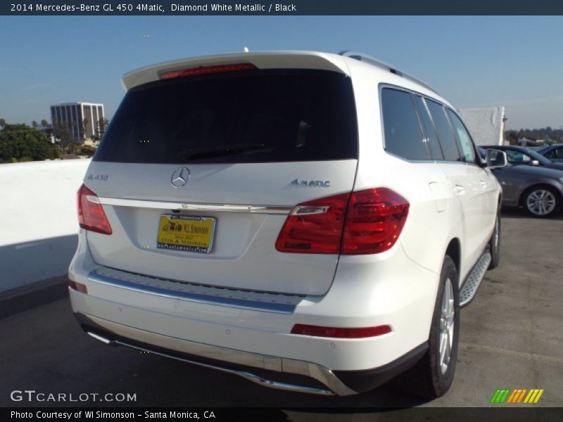 Diamond White Metallic / Black 2014 Mercedes-Benz GL 450 4Matic