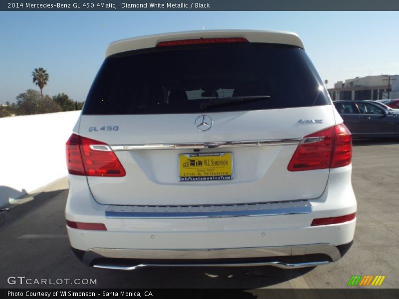 Diamond White Metallic / Black 2014 Mercedes-Benz GL 450 4Matic