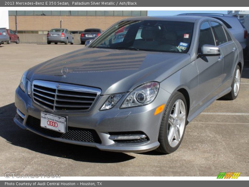Palladium Silver Metallic / Ash/Black 2013 Mercedes-Benz E 350 Sedan
