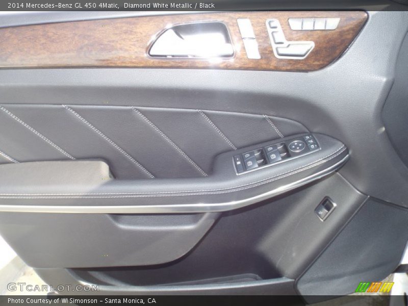 Diamond White Metallic / Black 2014 Mercedes-Benz GL 450 4Matic