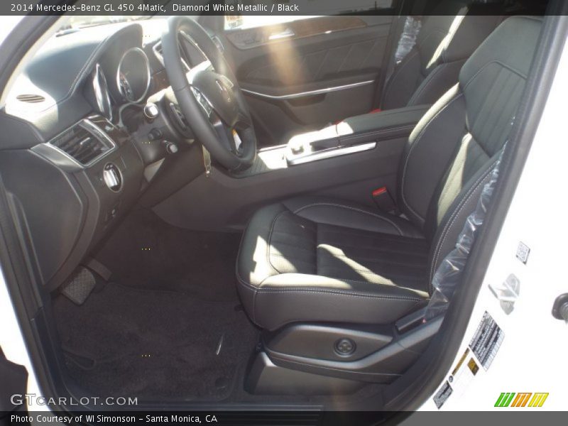 Diamond White Metallic / Black 2014 Mercedes-Benz GL 450 4Matic
