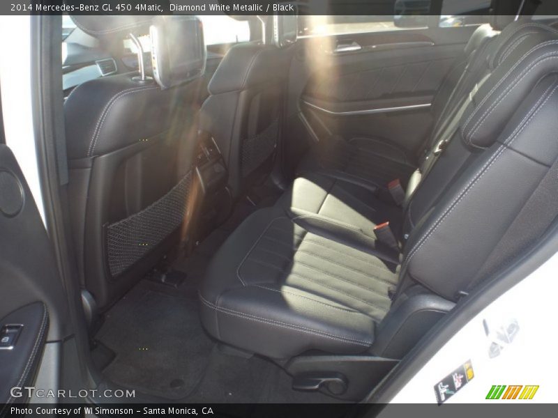 Diamond White Metallic / Black 2014 Mercedes-Benz GL 450 4Matic