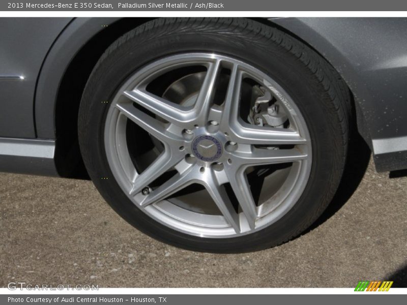 Palladium Silver Metallic / Ash/Black 2013 Mercedes-Benz E 350 Sedan